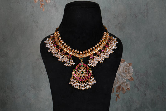 Kundan Necklace( 4-9210)(K)