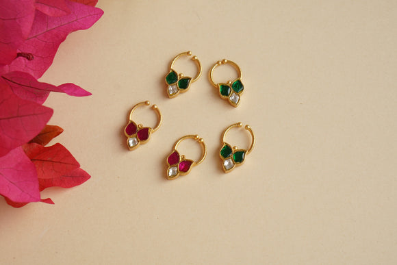 Kundan Septum Nosering (2-236)(AK)