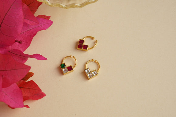 Kundan Septum Nosering (2-235)(AK)