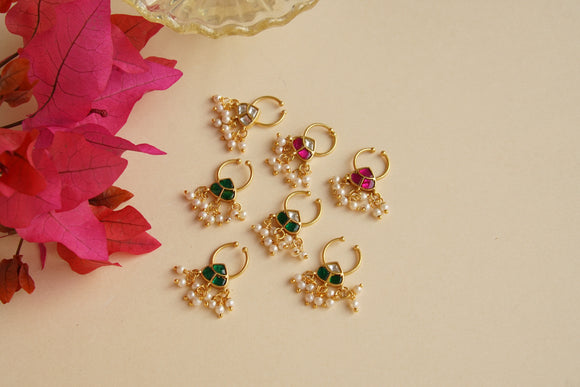 Kundan Septum Nosering (2-238)(AK)