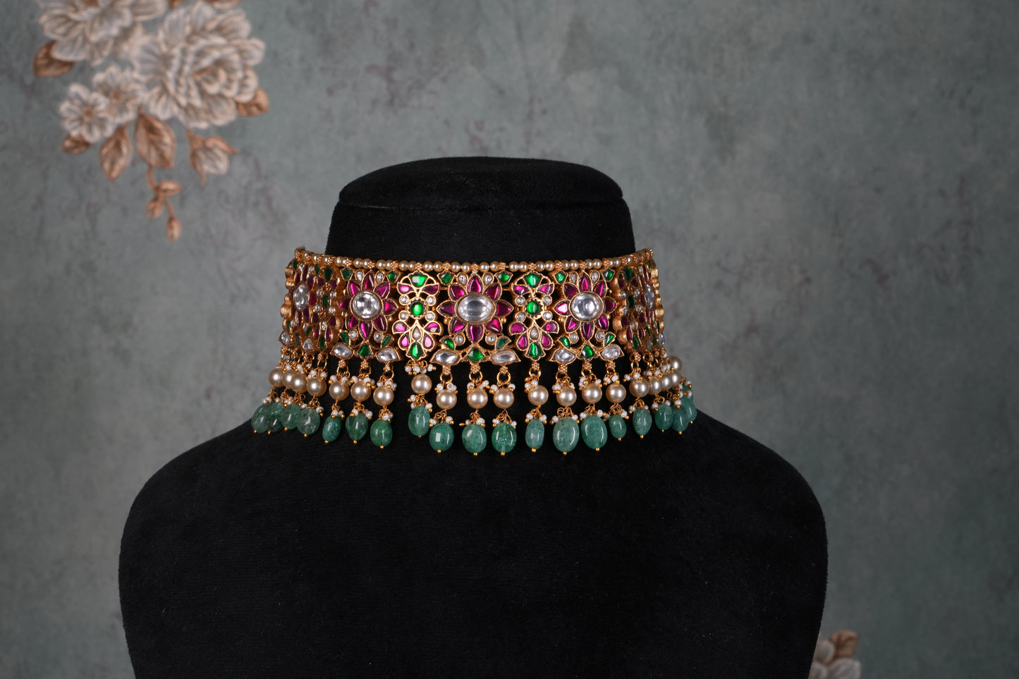Kundan Choker( 4-9211)(K)