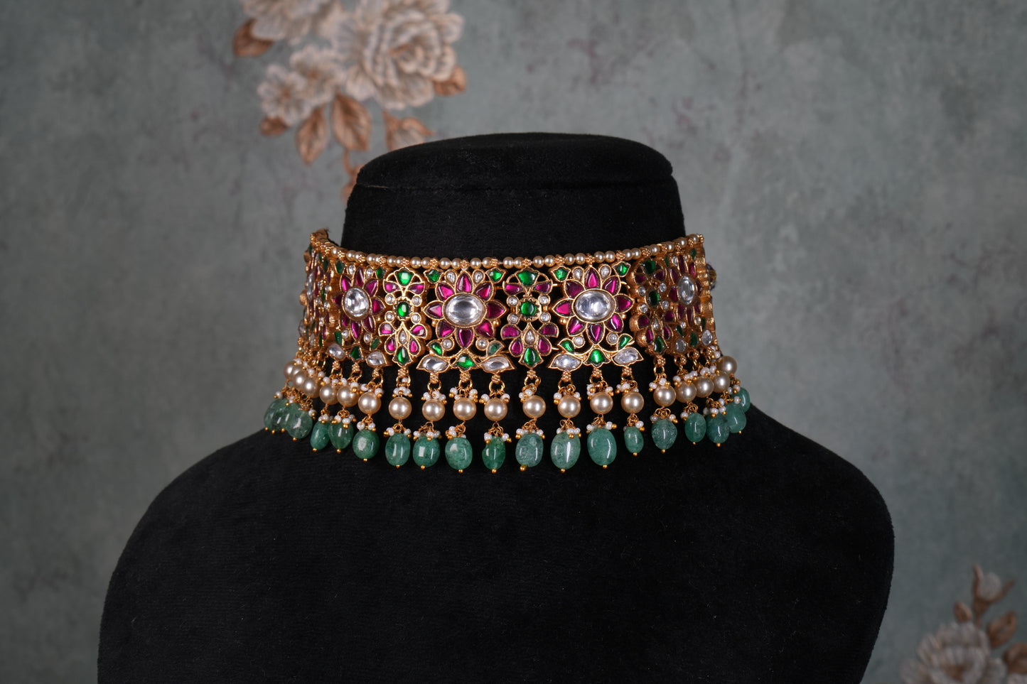 Kundan Choker( 4-9211)(K)
