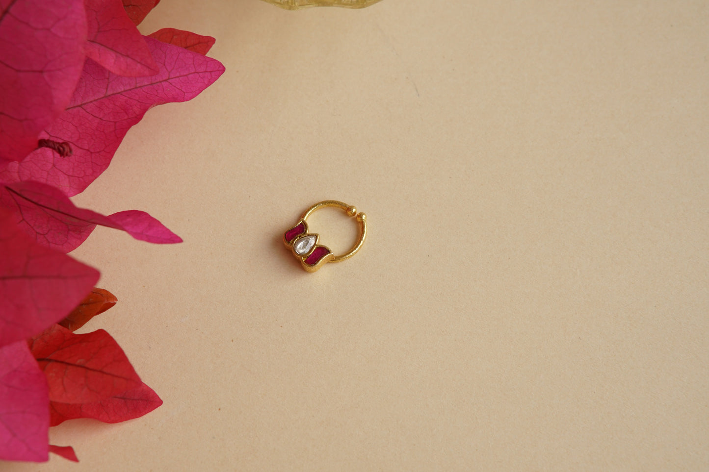 Kundan Septum Nosering (2-239)(AK)