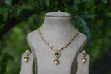 Kundan necklace set (4-5838)(AK)(FLAT PRICE)