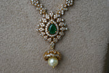Kundan necklace set (4-5838)(AK)(FLAT PRICE)