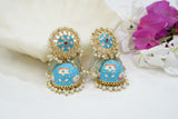 Meenawork jhumki (1-3931)