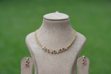 Kundan Antique necklace set (4-5840)(AK)