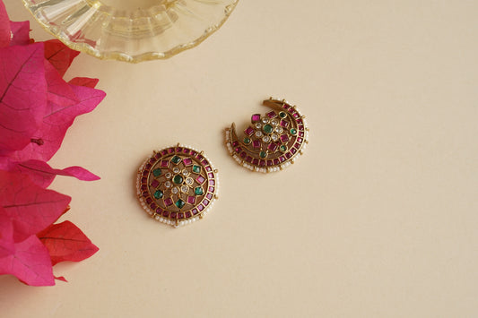 Sun & Moon Hairclip (5-1563)(AK)