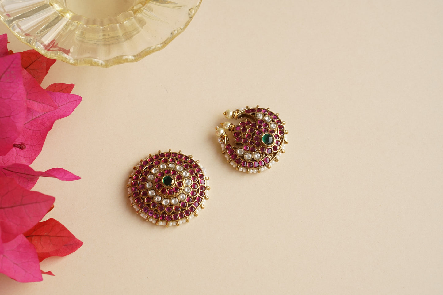Sun & Moon Hairclip (5-1560)(AK) - JEWELSTYLE