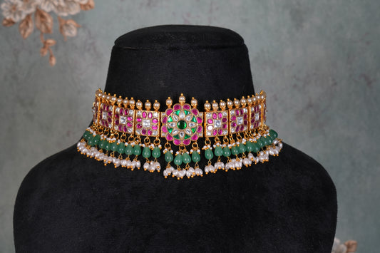 Kundan Choker( 4-9212)(K)