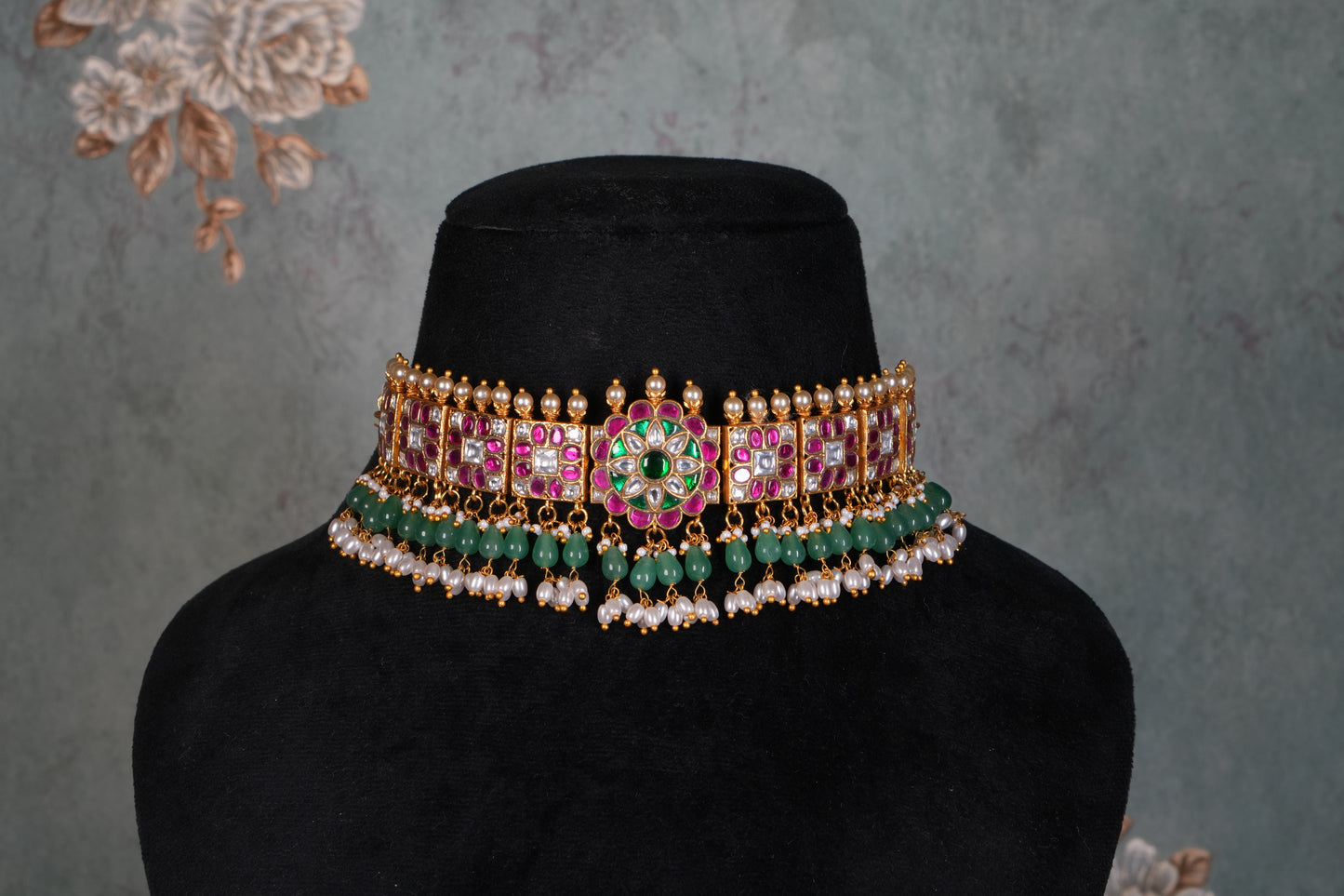 Kundan Choker( 4-9212)(K)