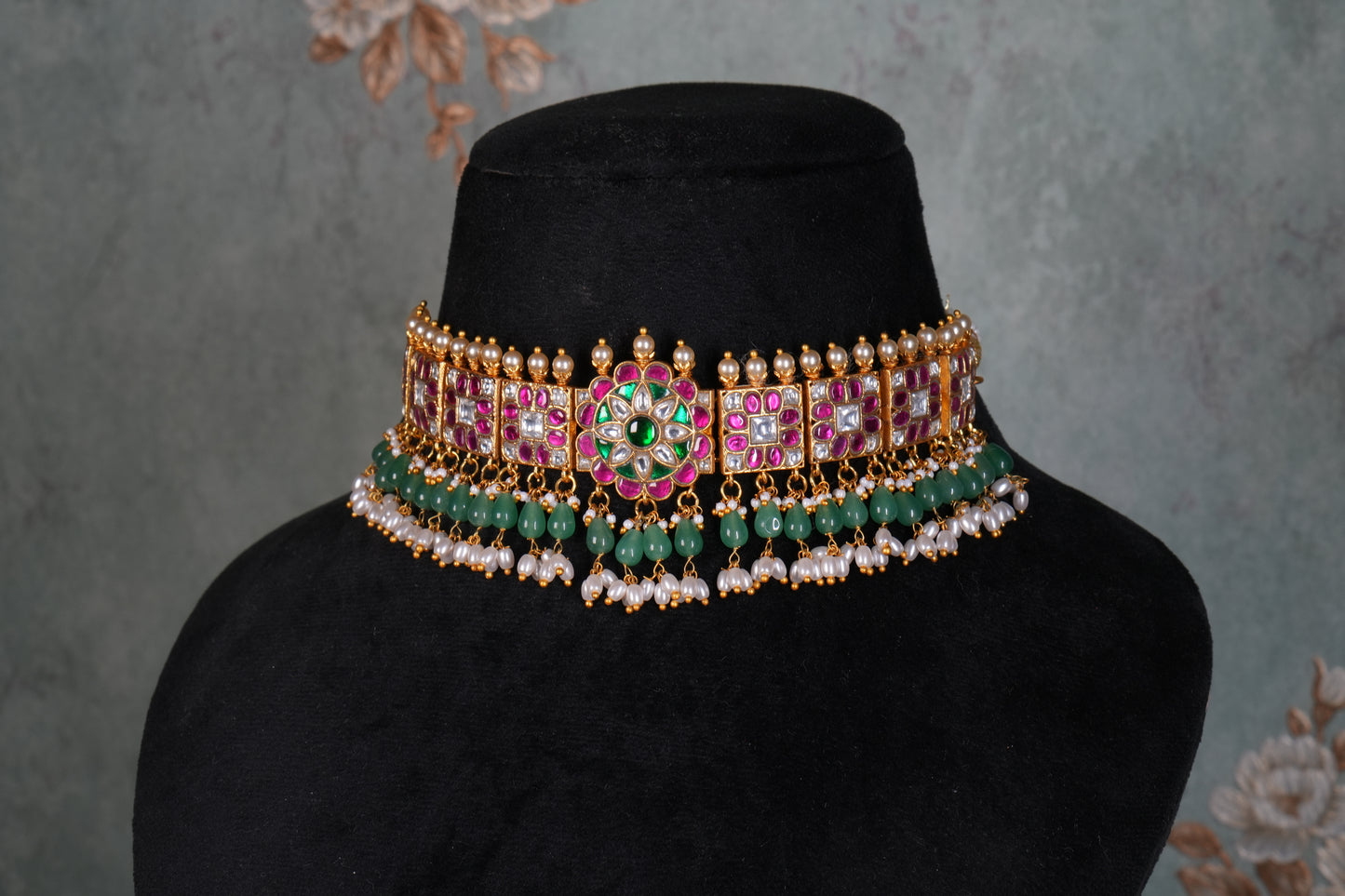 Kundan Choker( 4-9212)(K)