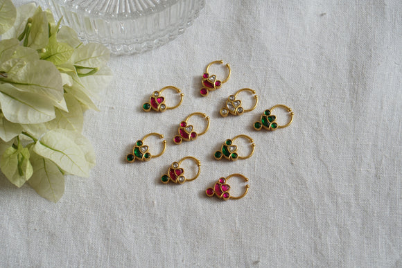 Kundan Septum Nosering (2-240)(AK)