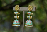 Meenawork Jhumki (1-3676)