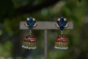 Meenawork Jhumki (1-3679)