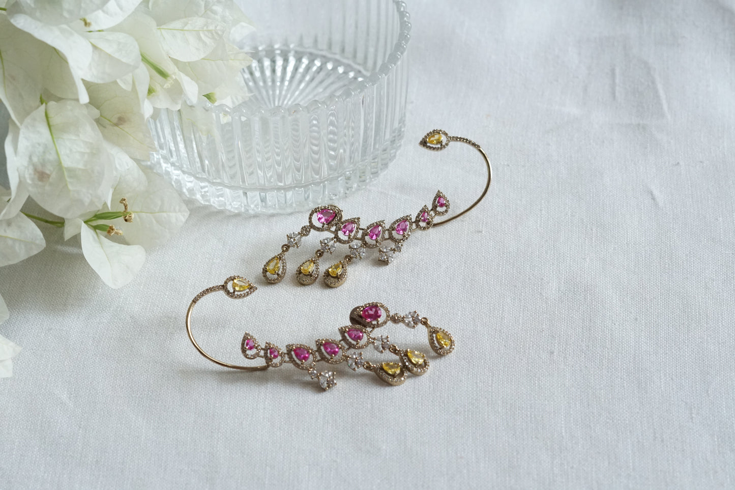 Ad Earcuff Earrings (1-5319)(B)(from turkey)