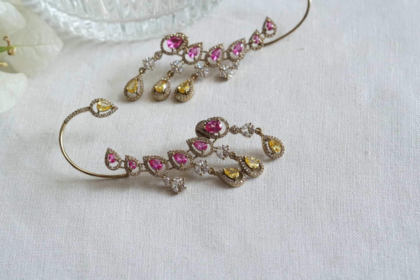 Ad Earcuff Earrings (1-5319)(B)(from turkey)