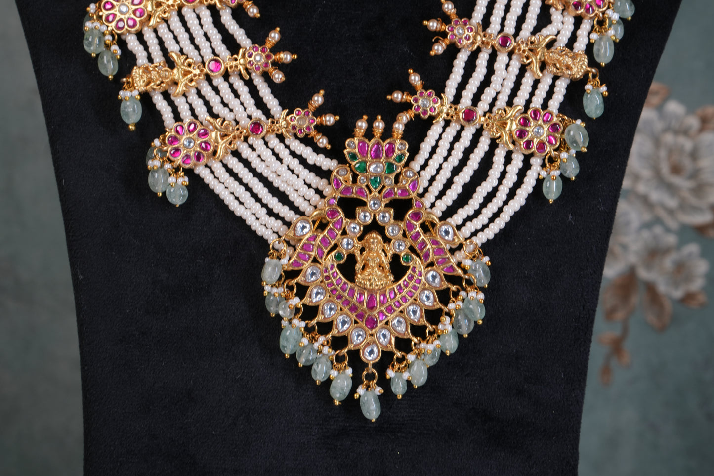 Kundan Necklace( 4-9208)(K)