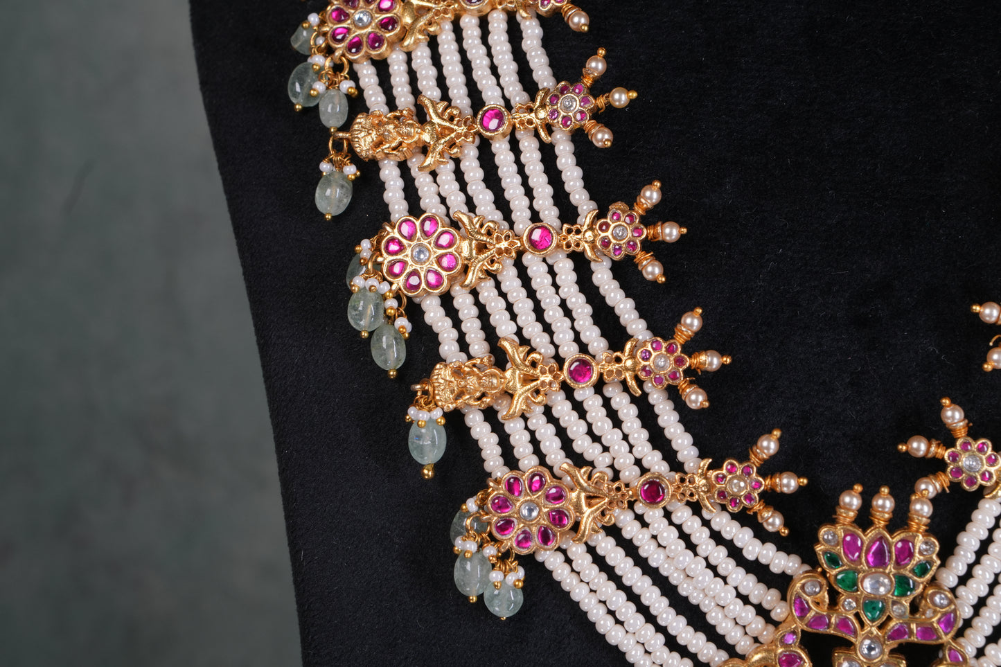 Kundan Necklace( 4-9208)(K)