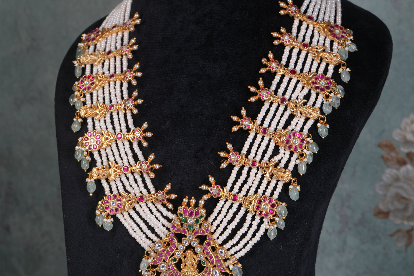 Kundan Necklace( 4-9208)(K)