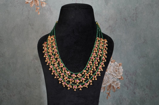 Kundan Necklace( 4-9199)(K) - JEWELSTYLE