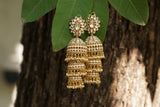 Polki Jhumki (1-4493)(B)(offer piece)