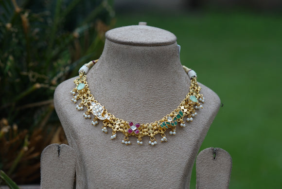 Kundan choker (4-5844)(EX)