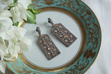 Citrine Stone Ad Earrings (1-5308)(B)(from turkey) - JEWELSTYLE