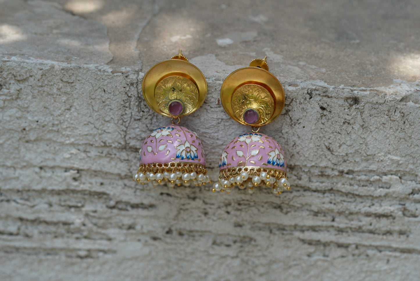 Meenawork Jhumki (1-3687)