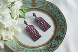 Ruby Stone Ad Earrings (1-5309)(B)(from turkey) - JEWELSTYLE