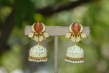 Meenawork Jhumki (1-3689)