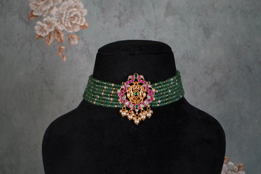 Kundan Choker( 4-9213)(K)