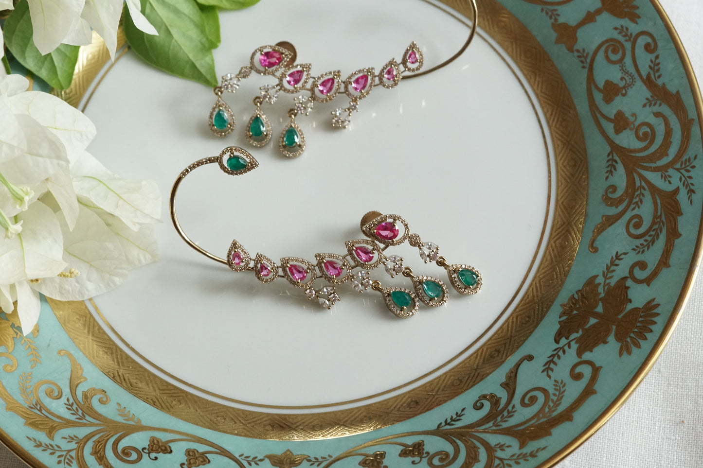 Ad Earcuff Earrings (1-5316)(B)(from turkey)
