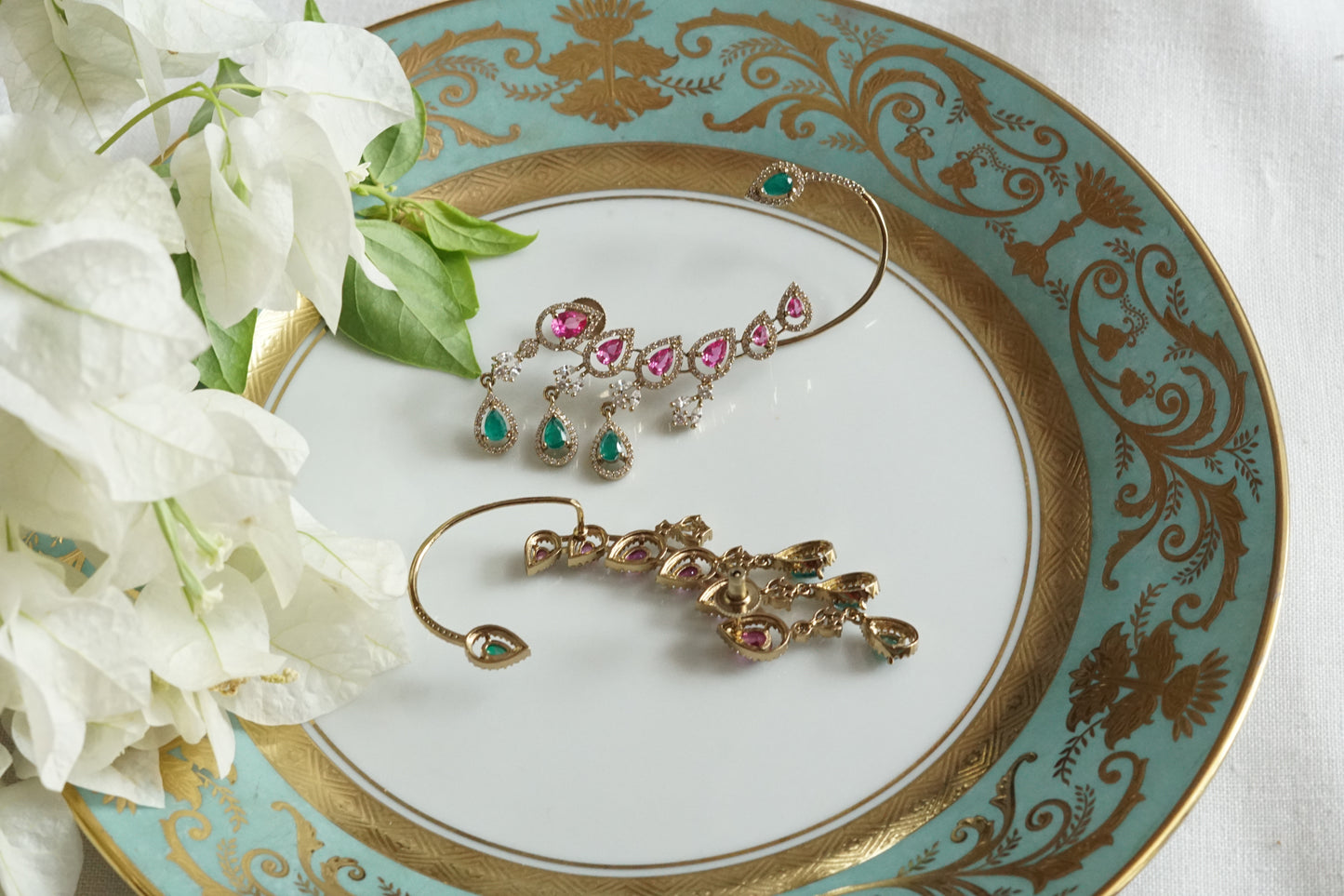 Ad Earcuff Earrings (1-5316)(B)(from turkey)