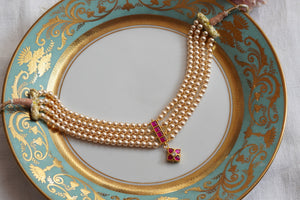 Kundan Necklace (4-7877)(K)(on order 10-15days)