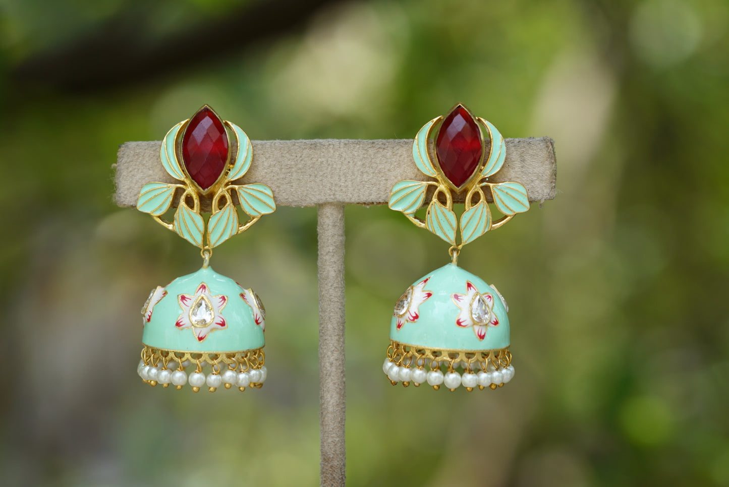 Meenawork Jhumki (1-3694)