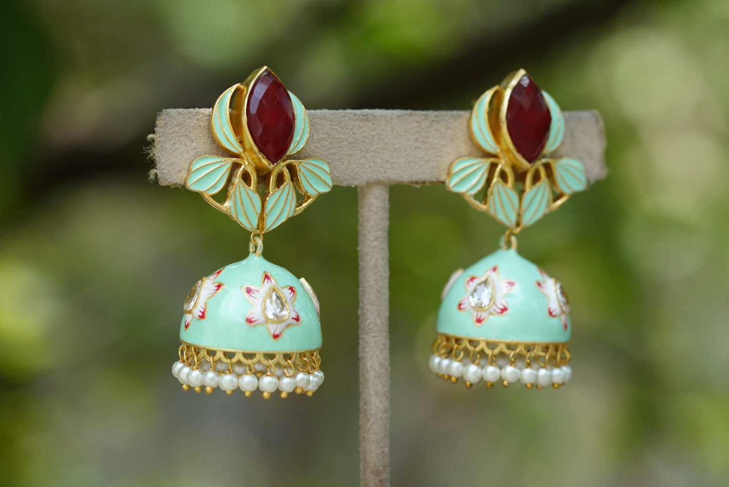 Meenawork Jhumki (1-3694)