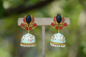 Meenawork Jhumki (1-3695)