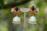 Meenawork Jhumki (1-3695)