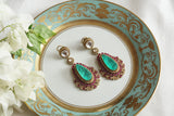 Polki Earrings (1-5302)(B) - JEWELSTYLE