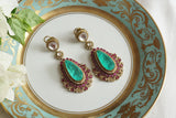 Polki Earrings (1-5302)(B) - JEWELSTYLE