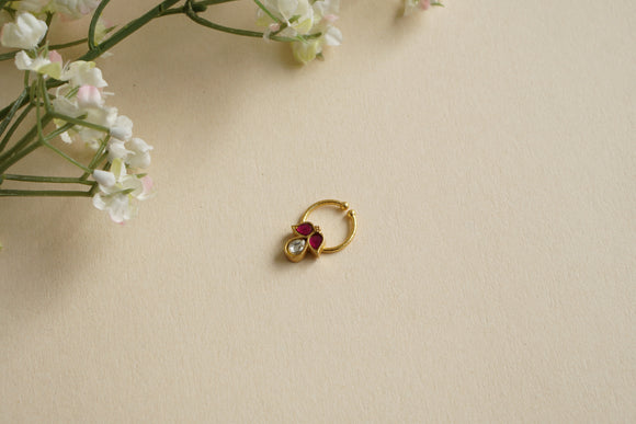 Kundan Septum Nosering (2-246)(AK)