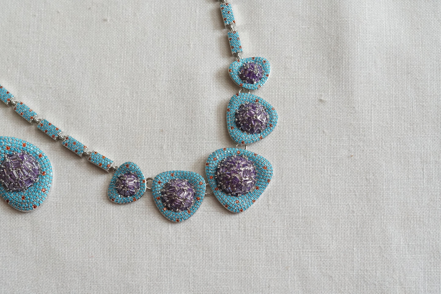 Ad Necklace Set (4-9310)(B) (from turkey)