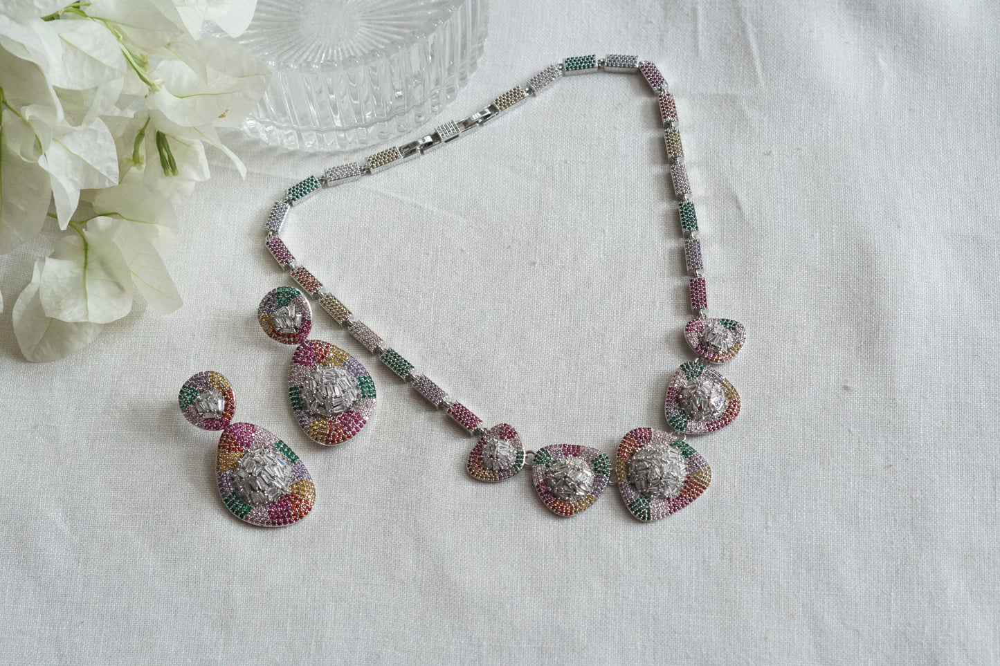 Ad Necklace Set (4-9309)(B) (from turkey)
