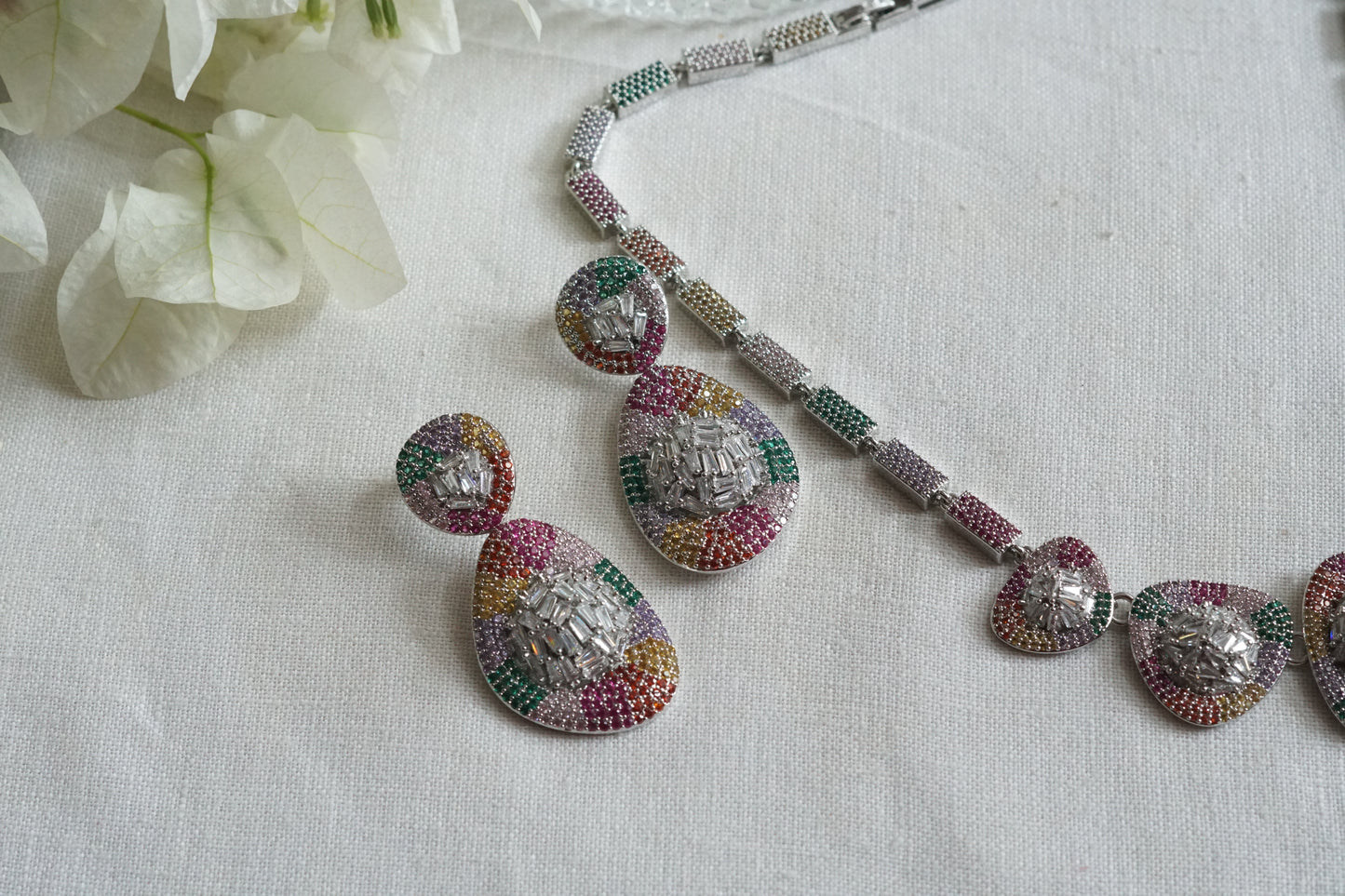 Ad Necklace Set (4-9309)(B) (from turkey)