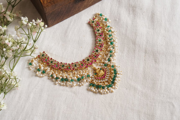 Kundan Necklace (4-8280)(K)