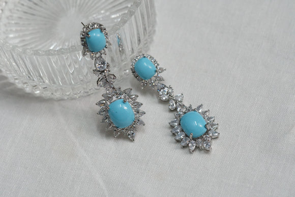 Turquoise Ad earring (1-3000)(EX)