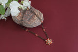Black Beads coral Pendant (4-9267)(AK) - JEWELSTYLE