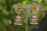 Meenawork Jhumki (1-3672)