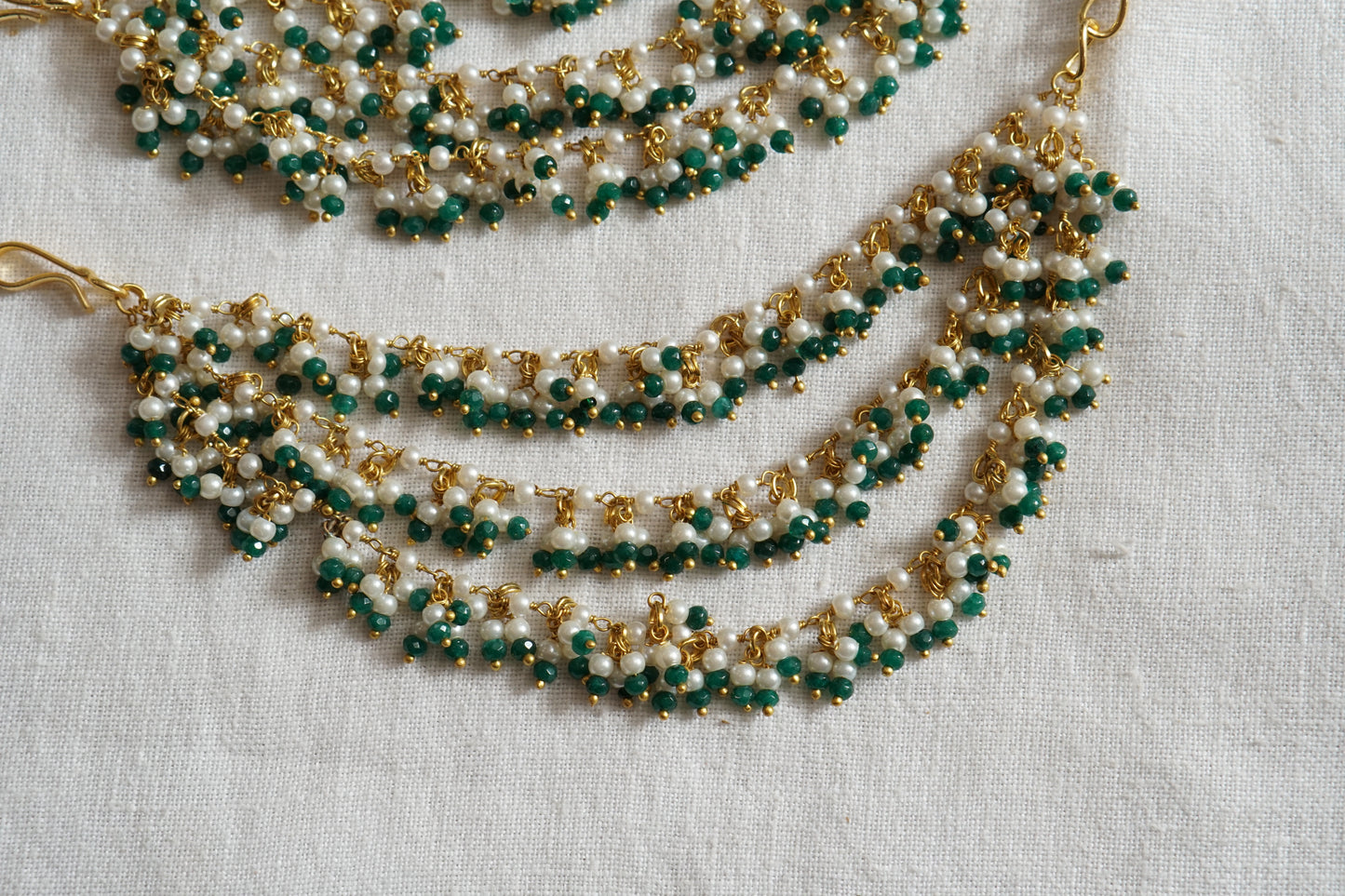 Beads Earchain (9-293)(A)(MADE IN 3-4DAYS TIME) - JEWELSTYLE